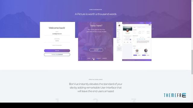 BonVue - The Ultimate Bootstrap 4 Admin Template and UI Kit We смотреть онлайн