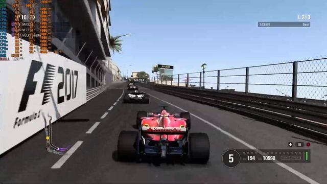 F1 2017 - Benchmarking Test [i5-10400F GTX 1650] смотреть онлайн