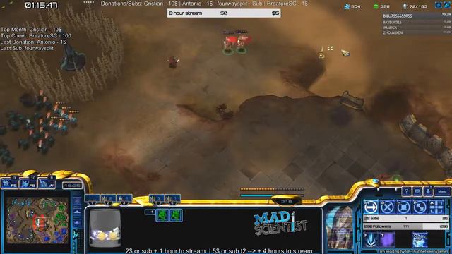 Starcraft 2 2v2 Random Race Master EU Server Live Stream смотреть онлайн