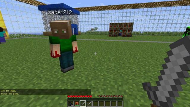 небольшой мочилово в Minecraft часть 1