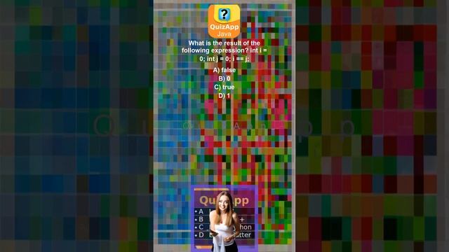 Java What is the result of the following expression int i 0 int j 0 i j смотреть онлайн