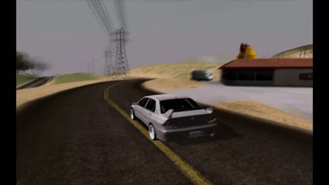 GTA SA - Mitsubishi Lancer Evolution VIII JDM Style [DL] смотреть онлайн