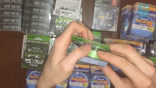 Sunline Super PE и Siglon - распаковка!