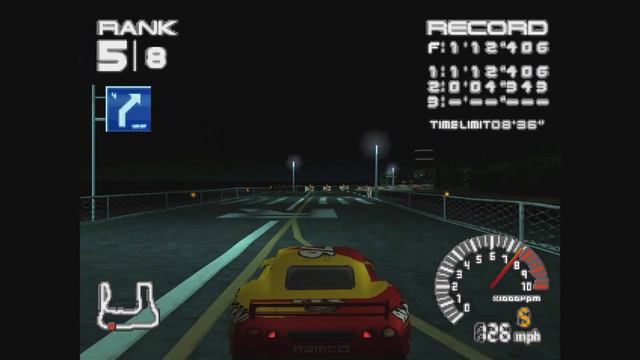 Ridge racer type four on the PlayStation five смотреть онлайн