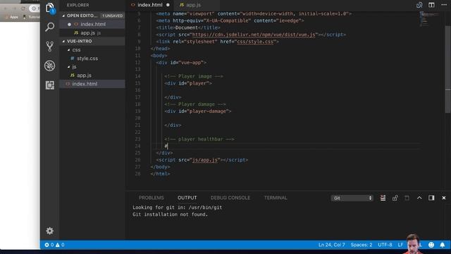 VueJS | Level 1-19: mini-project: player ui html смотреть онлайн