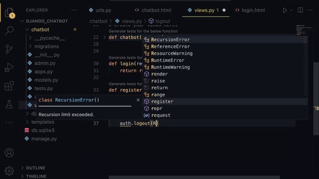 Django ChatGPT Clone Tutorial смотреть онлайн