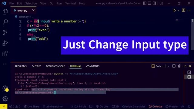 not all arguments converted during string formatting #python смотреть онлайн