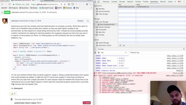 JSONAPI, .Net Core, EmberJS - Part 4 (Client Sessions) смотреть онлайн