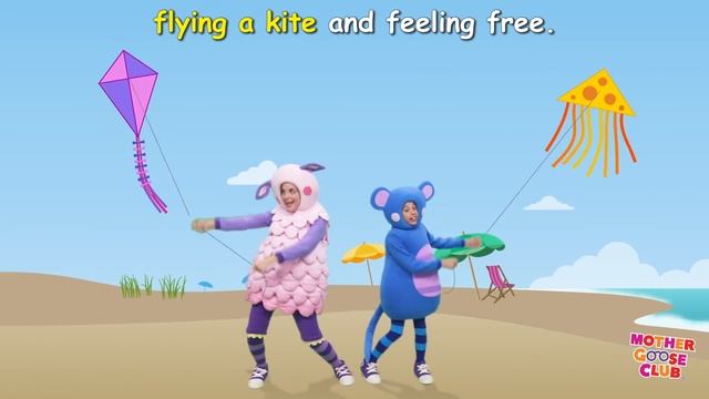 A Day at the Beach | Fun Summer Adventure in the Sun | Mother Goose Club Phonics Songs смотреть онлайн
