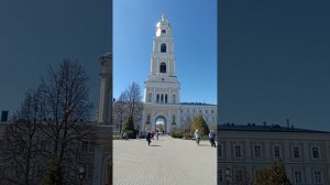 Звон колоколов в Дивеевском монастыре на Красную горку.
