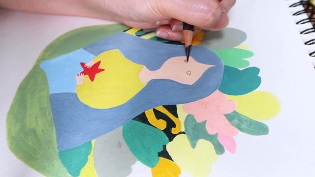 How I paint with acrylic inks | Drawing Process using Daler Rowney Acrylic Inks | Product Review смотреть онлайн