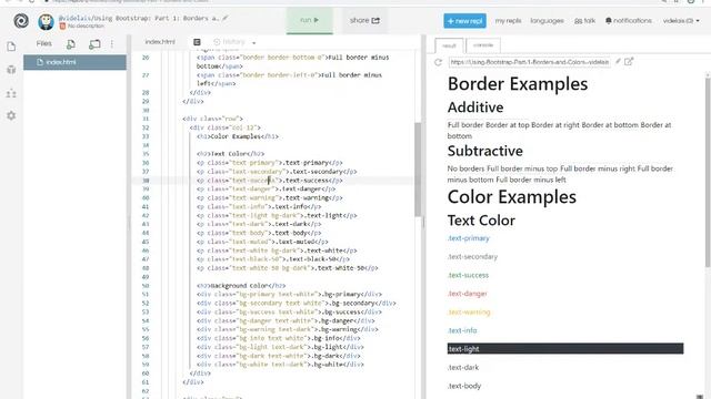 Using Bootstrap 4: Part 1: Borders and Colors смотреть онлайн
