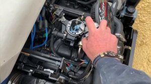 Консервация стационарного лодочного мотора Mercury