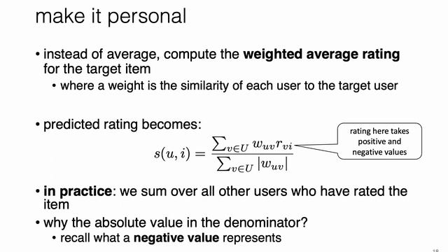 2 User User Collaborative Filtering смотреть онлайн