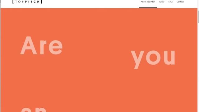 Top Pitch WordPress site for Topshop смотреть онлайн
