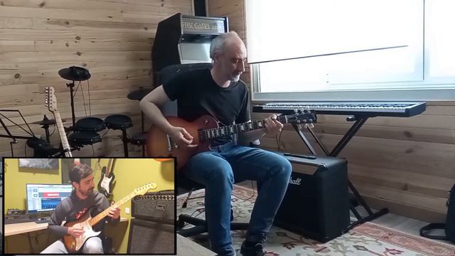 THUNDERSTRUCK GUITAR SOLO COVER. ACDC ANGUS YOUNG MALCOLM YOUNG. 1990 смотреть онлайн