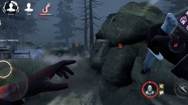 DBD mobile, maniac, Гоуст Фейс в поместье МакМиллан игра на 2 капли с мементо смотреть онлайн