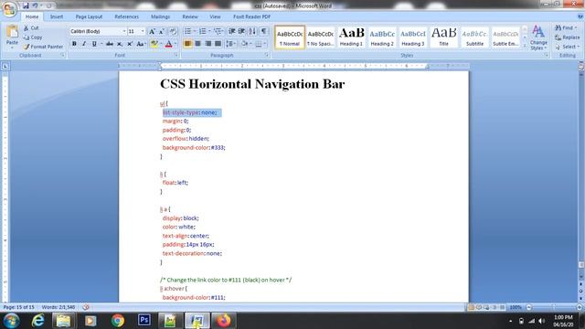 #css #html #php #python #javascript #mysql CSS Horizontal navigation Bar смотреть онлайн