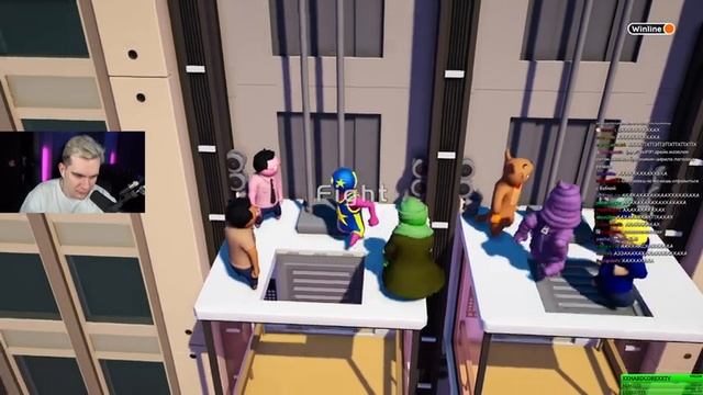БРАТИШКИН ИГРАЕТ В Gang Beasts смотреть онлайн