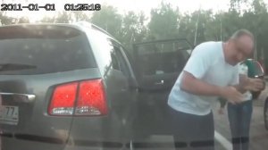 Перцовый баллончик против быдла на дорогах #1