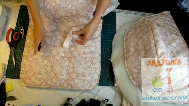 Как сшить конверт в коляску Часть 2 смотреть онлайн