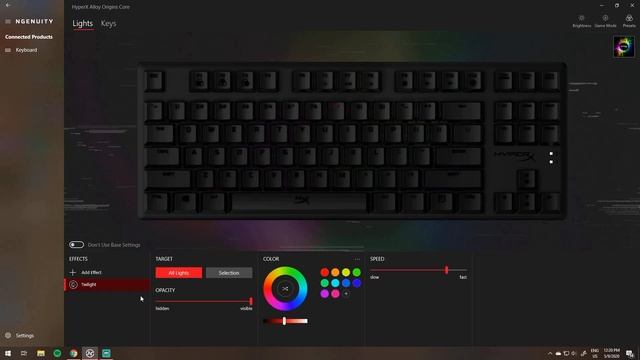 HyperX Ngenuity Software Tutorial For Mechanical Keyboard - Save RGB Profiles And Macros MAY 2020