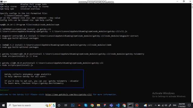 #4 How to install Gatsby Cli || Installation Of Gatsby Cli || Use of npm install -g gatsby-cli смотреть онлайн