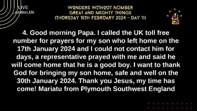 Apostle Suleman LIVE:🔥GREAT AND MIGHTY THINGS || WWN #Day11- FEBRUARY Edition || 15th FEBRUARY 2024 смотреть онлайн