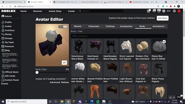 How to make Gojo Satoru avatar in Roblox смотреть онлайн