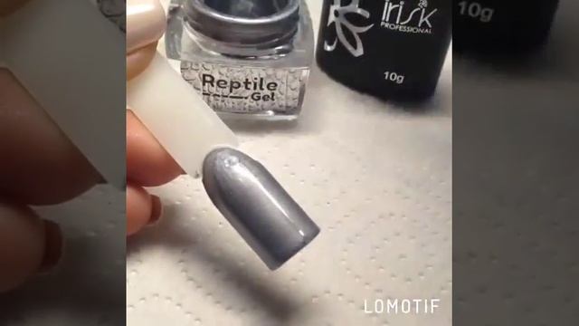 Гель-лак основа для акварельного дизайна IRISK "REPTILE GEL" смотреть онлайн