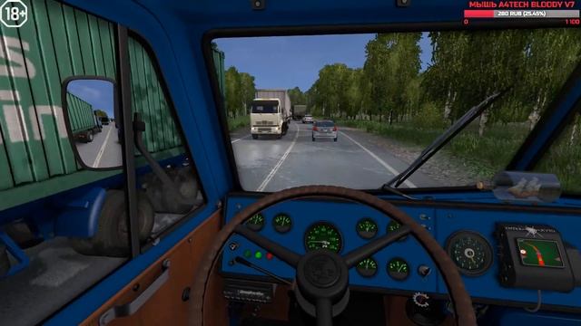ETS 2?МОСКОВСКАЯ ОБЛАСТЬ?МАЗ 500 МОСКВА БАМу? #3 смотреть онлайн