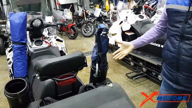 Обзор снегохода STELS Мороз XL 64.лс powered by X-MOTORS! смотреть онлайн