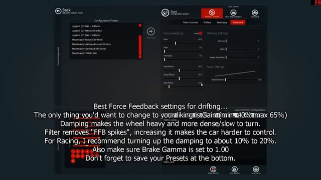 Assetto Corsa - How To setup Steering Wheel & Force Feedback Settings, Guide Tutorial. HD 1080p смотреть онлайн