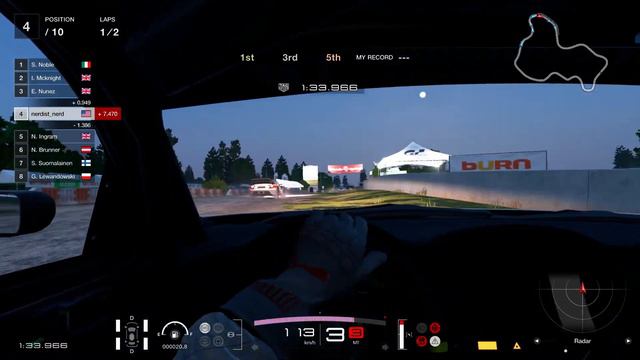Gran turismo sport - Mission challenge stage 4: Colorado Springs Gr.B night race смотреть онлайн