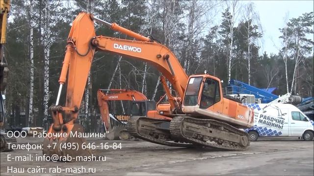 Гусеничный экскаватор DOOSAN / DAEWOO SOLAR 400LC-V