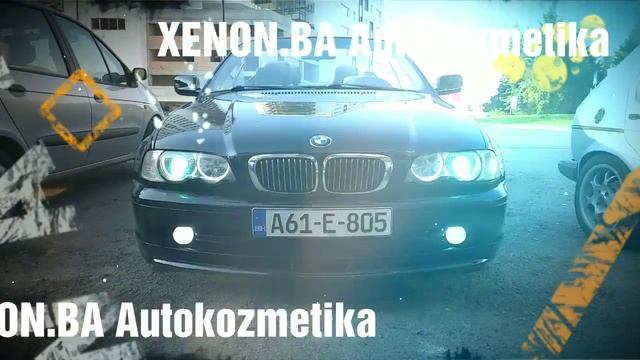 BMW E46 BIXENON ANGEL EYES LED XENON.BA смотреть онлайн