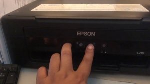 Epson Printer L210 reset ink level