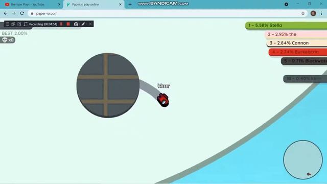 I try to git 1st place in Paper.io смотреть онлайн
