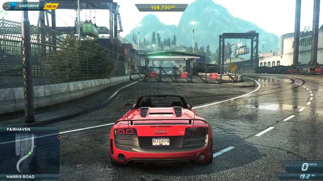 Audi R8 Spyder NFS Most Wanted Gameplay смотреть онлайн