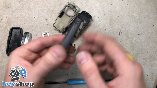 смарт ключ фольксваген пассат Б6, Б7 (Replacement smart key Volkswagen B6, B7) замена корпуса ключа смотреть онлайн