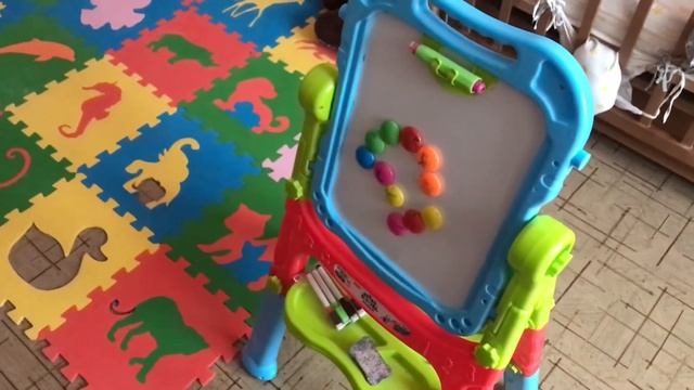 ОБЗОР ДЕТСКОГО МОЛЬБЕРТА ДЛЯ РИСОВАНИЯ смотреть онлайн