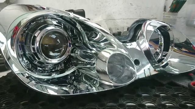 LEXUS GS430 установка bi-led модулей в рефлектор смотреть онлайн