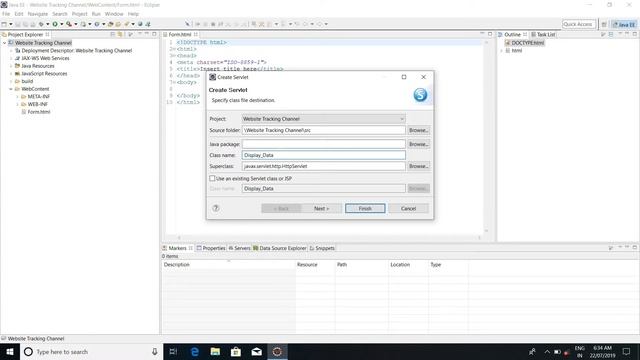 Website Tracking Channel In Java Servlet With Practical | Servlet Projects For Beginners смотреть онлайн