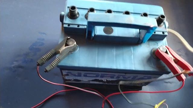 Переплюсовка аккумулятора. смотреть онлайн