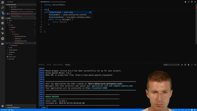 Identifying CDI Deployment Errors at Build Time with quarkus смотреть онлайн