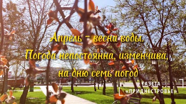 Весна достала красок акварель