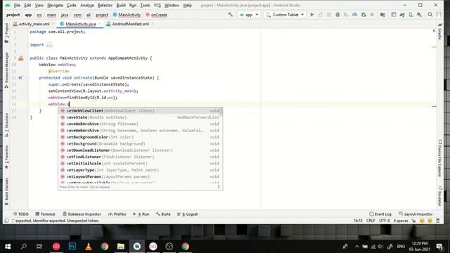 How to Create Web View in android studio | How to implement Web View in Android Studio. смотреть онлайн