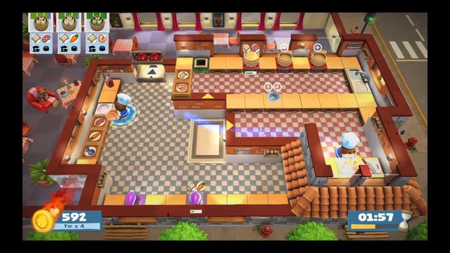 (outdated) Overcooked 2 - Level Kevin 3 - Single Player - 1356