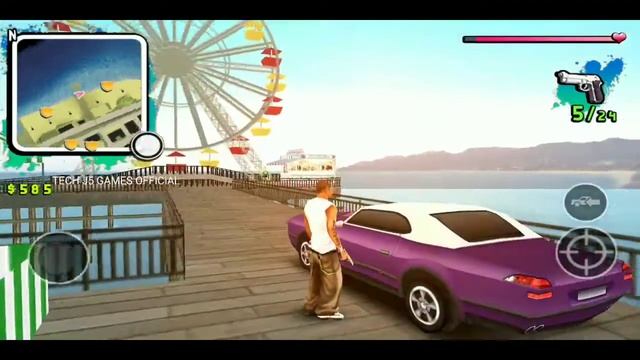 Gangstar West Coast Hustle Gameplay Android смотреть онлайн