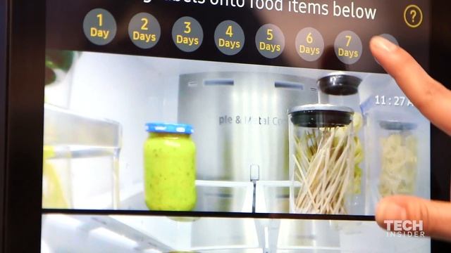 Samsung's new smart fridge смотреть онлайн